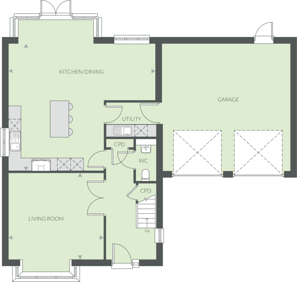 The Lilac Ground Floor LO
