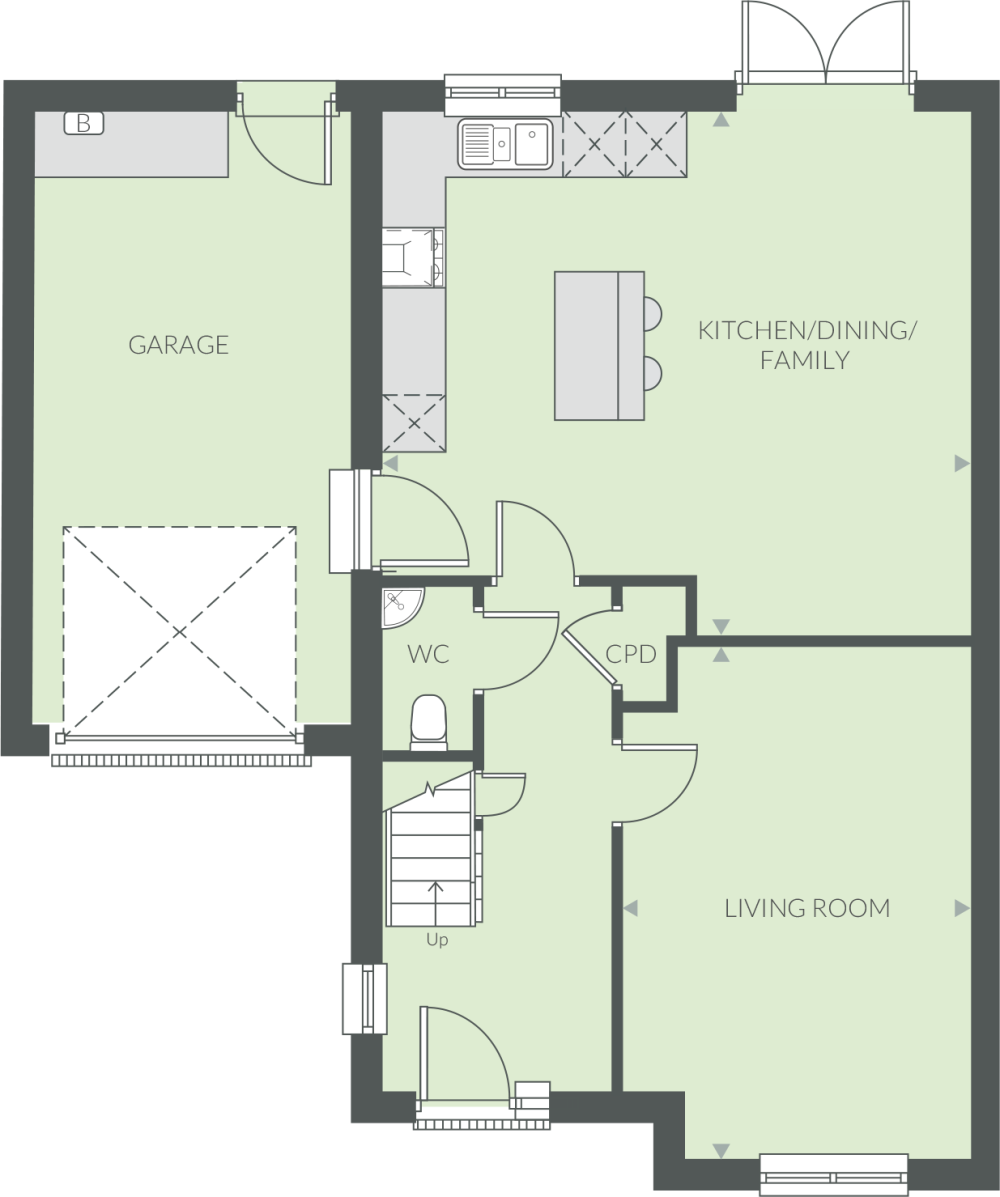 The Redwood Ground Floor LO