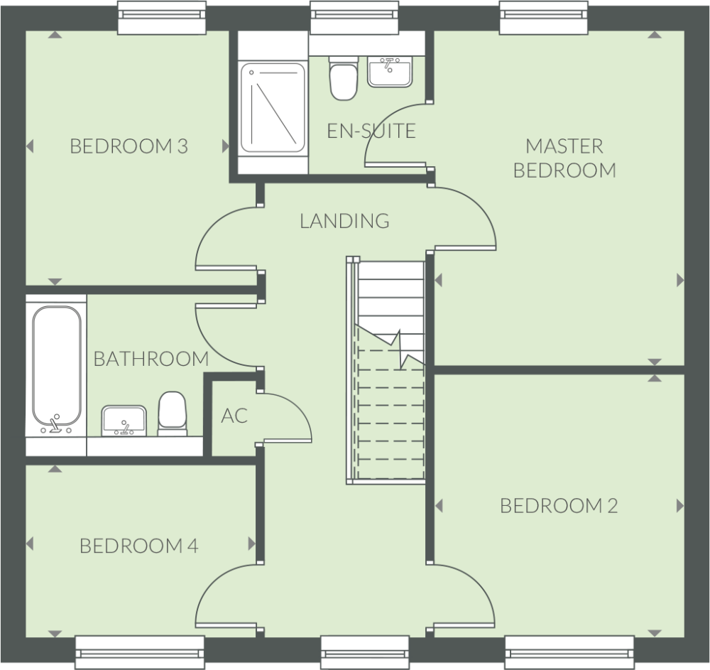 The Saffron First Floor TO