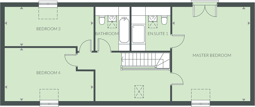The Blossom first floor TPF