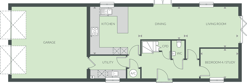 The Buttercup Ground Floor TPF